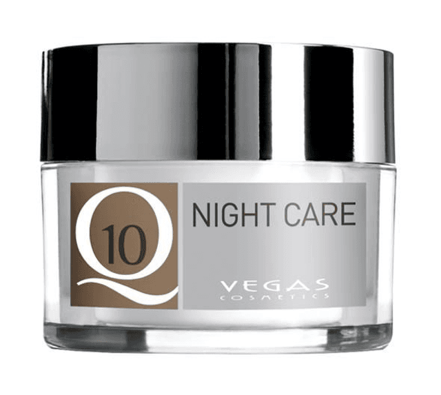 Q10 Nachtcrème 50 ml – met macadamia-, jojoba- &amp; avocado-olie