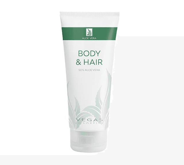 Aloë Vera Shower Gel &amp; Shampoo 200 ml – met 50% verse bladgel