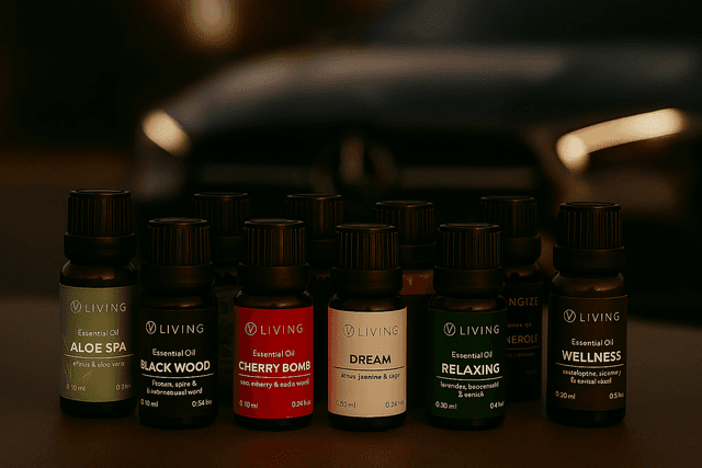 Geconcentreerde aromatische oliën voor de auto 10ml
